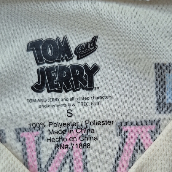 Tom And Jerry Baseball Jersey - Picture 2 of 5